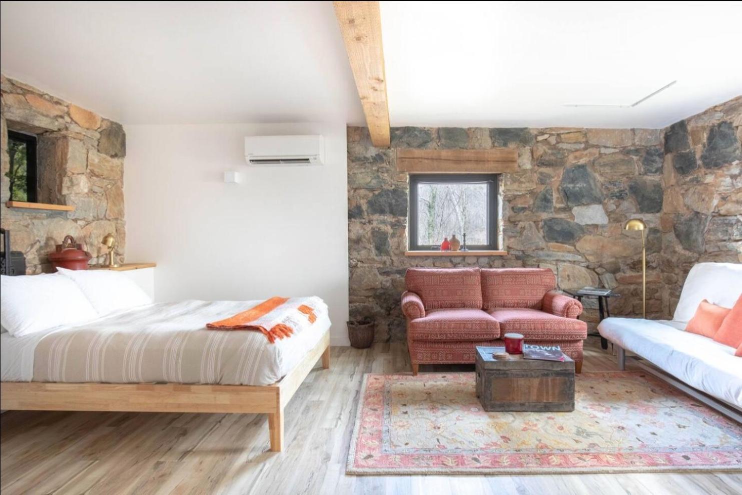 Studio Guest Suite In Forest Cottage Tryon Exterior foto